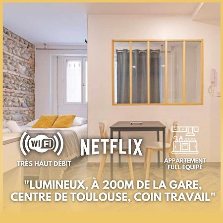 Grand Studio Avec Espace De Travail Tuluza Zewnętrze zdjęcie